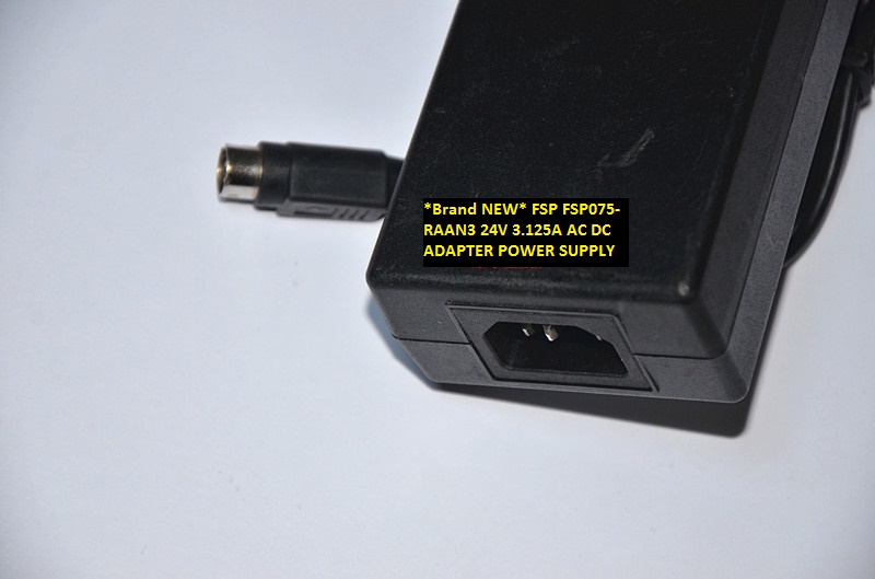 *Brand NEW* FSP 24V 3.125A FSP075-RAAN3 AC DC ADAPTER POWER SUPPLY - Click Image to Close